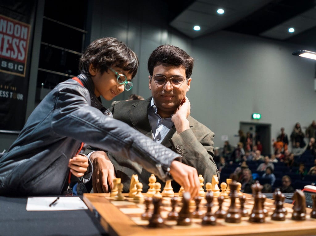 London Chess Classic 2016 ronde 2 Viswanathan Anand
