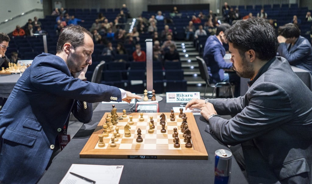 London Chess Classic 2016 ronde 4 Topalov Nakamura