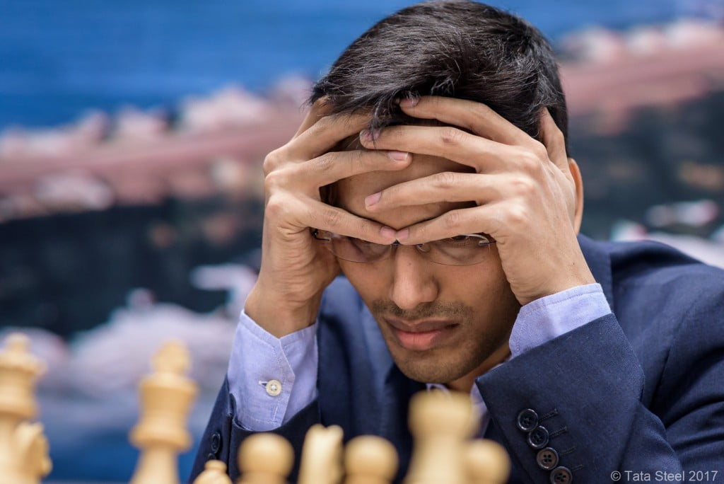 Tata Steel Chess Masters 2017 ronde 11 Pentala Harikrishna