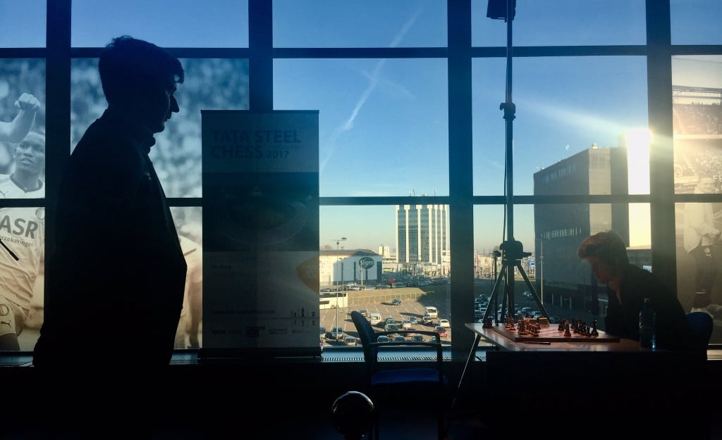 Tata Steel Chess Masters 2017 ronde 5 Karjakin Carlsen