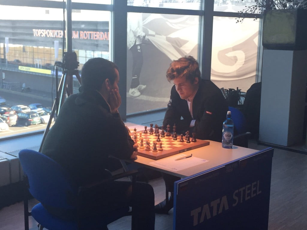 Tata Steel Chess Masters 2017 ronde 5 Magnus Carlsen