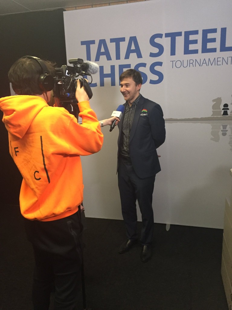 Tata Steel Chess Masters 2017 ronde 7 Sergey Karjakin