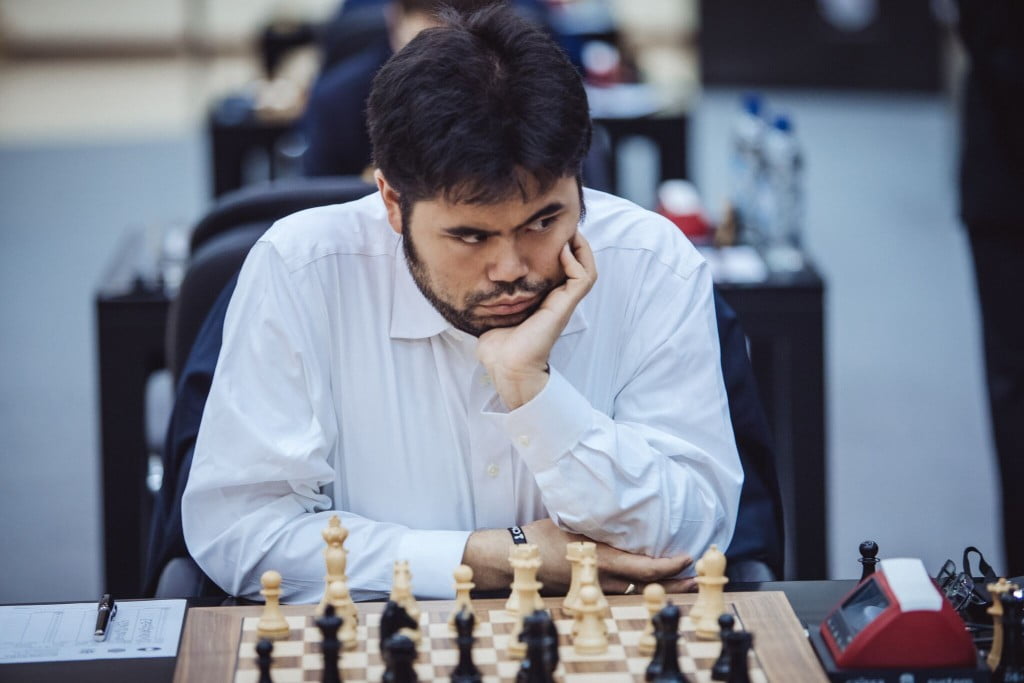 Grand Prix FIDE 2017 Sharjah ronde 3 Hikaru Nakamura