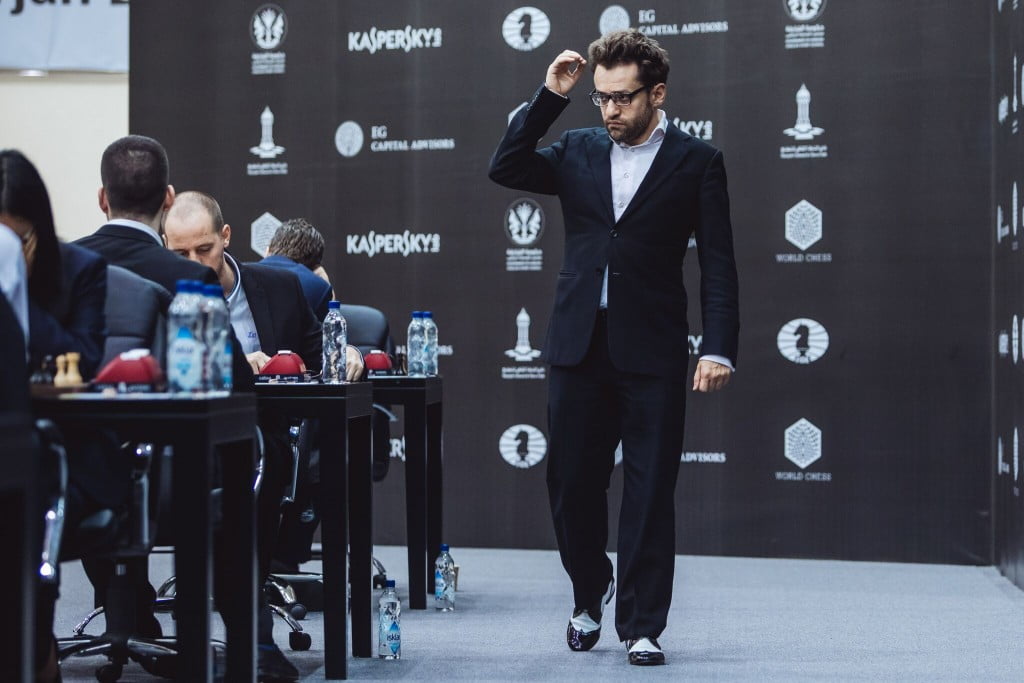 Grand Prix FIDE 2017 Sharjah ronde 3 Levon Aronian