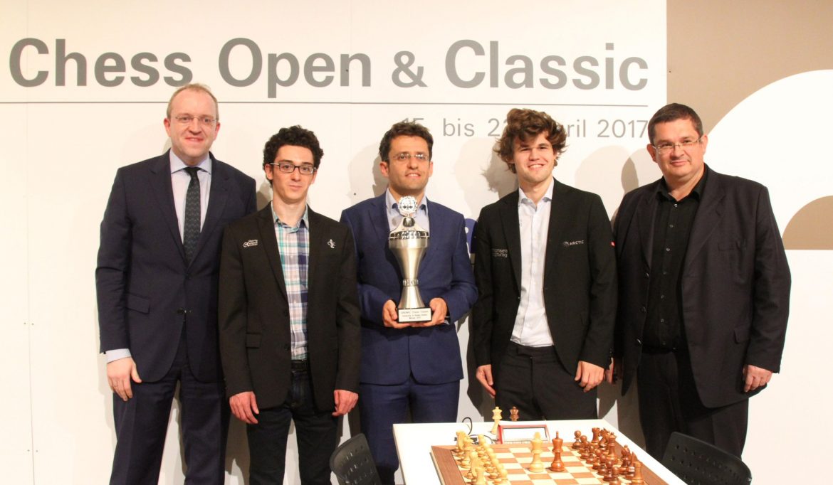 Grenke Chess Classic 2017 Remise prix à Levon Aronian