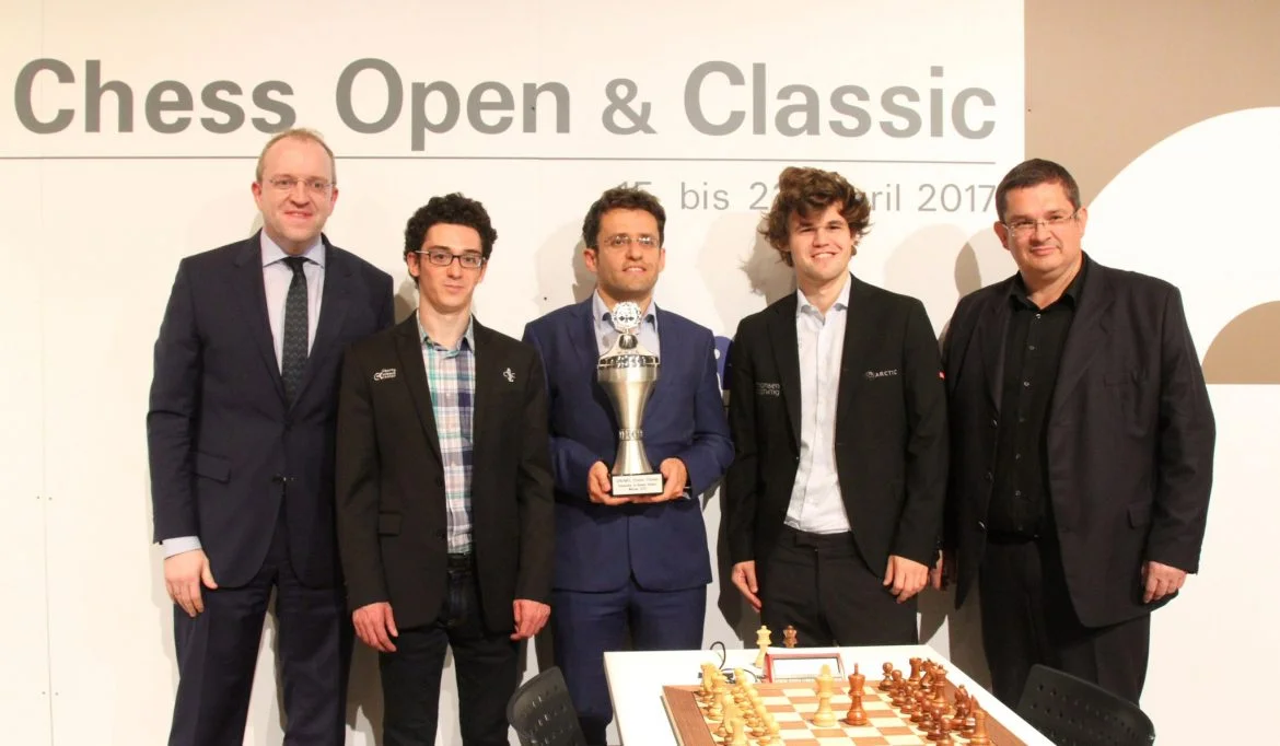 Grenke Chess Classic 2017 Remise prix à Levon Aronian