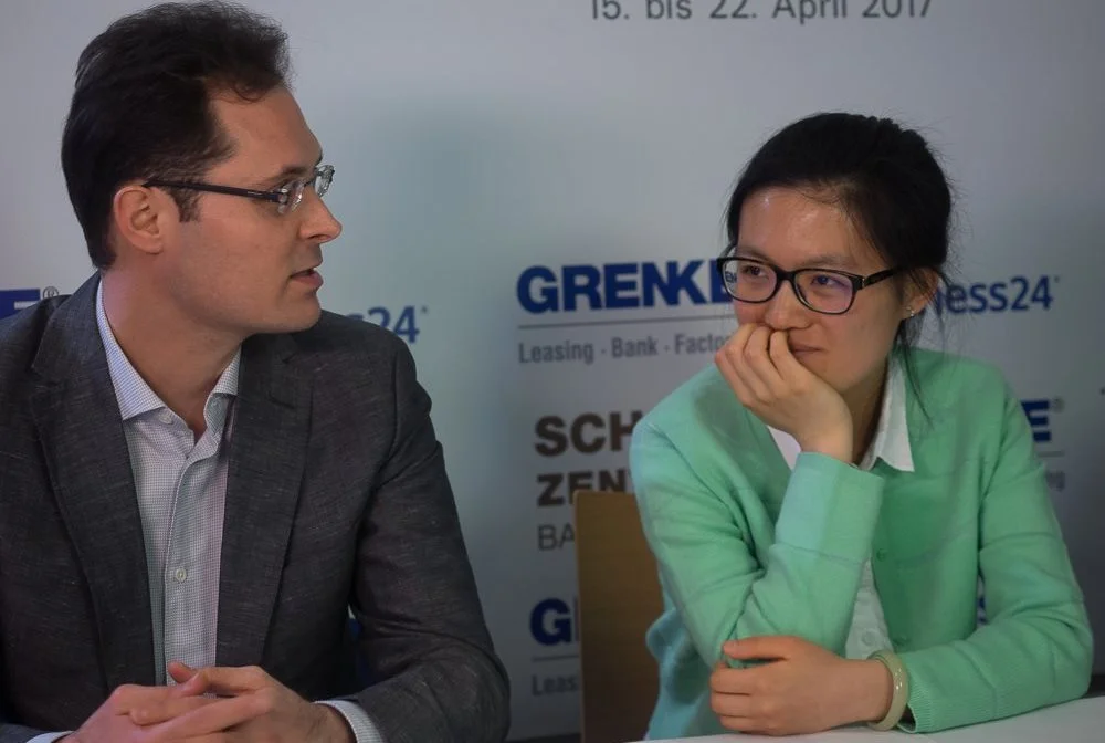 Grenke Chess Classic 2017 Ronde 2 Hou Yifan