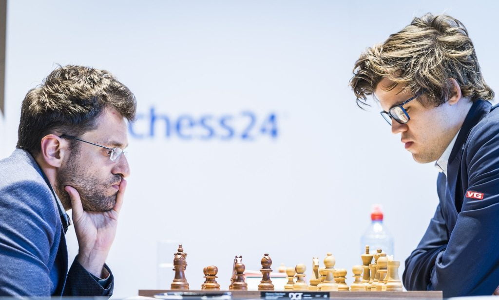 Grenke Chess Classic 2017 Ronde 2 Levon Aronian contre Magnus Carlsen