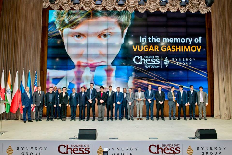Shamkir Chess 2017 Cérémonie d'ouverture