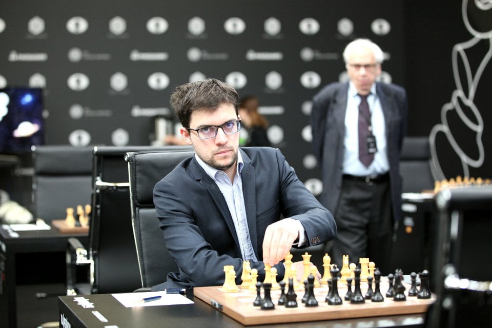 Grand Prix FIDE 2017 Moscou Ronde 1 Maxime Vachier-Lagrave