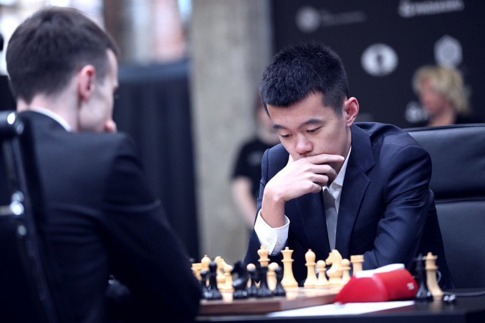 Grand Prix FIDE 2017 Moscou ronde 2 Liren Ding