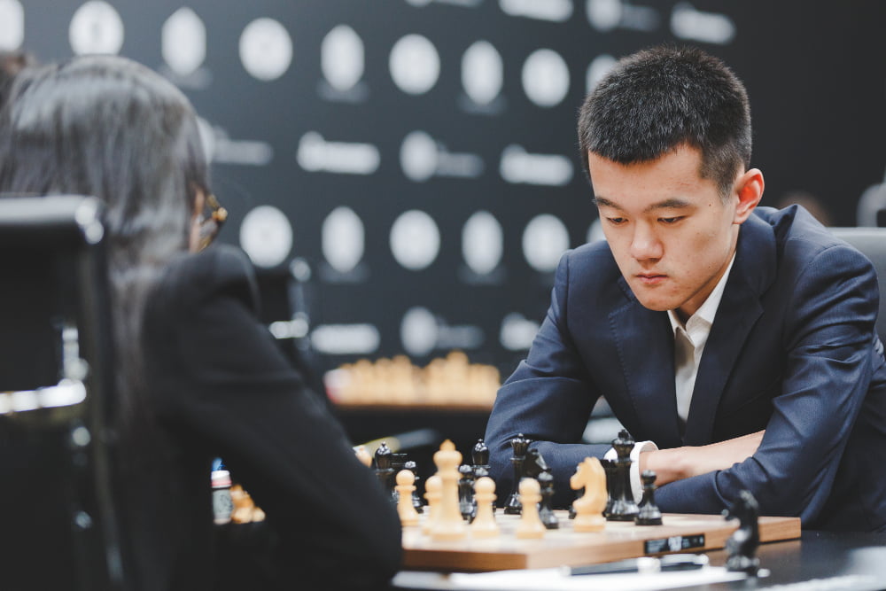 Grand Prix FIDE 2017 Moscou ronde 3 Liren Ding