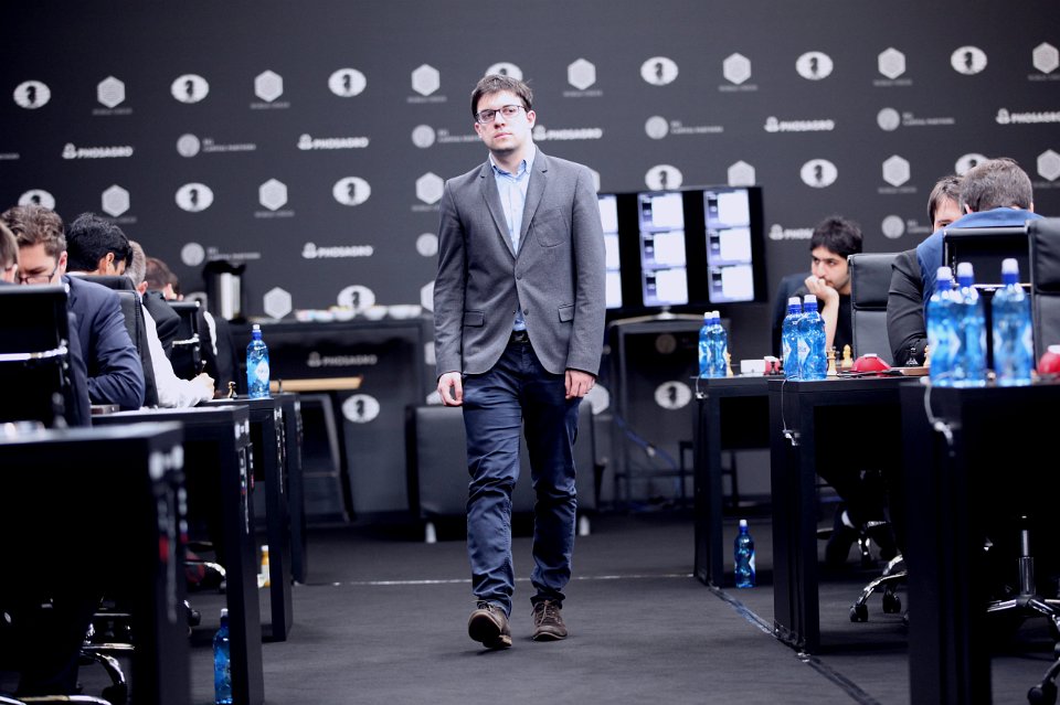 Grand Prix FIDE 2017 Moscou ronde 5 Maxime Vachier-Lagrave