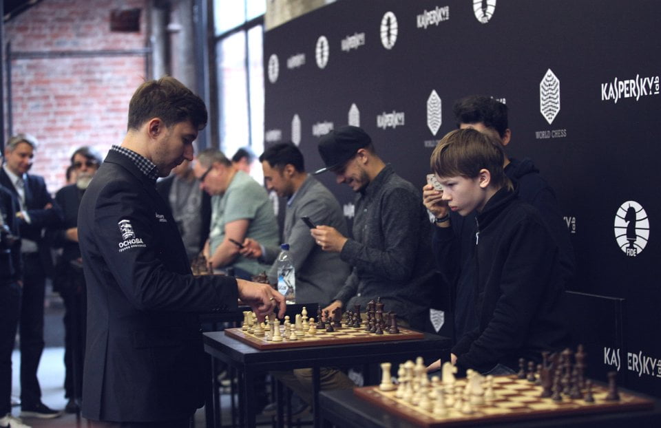 Grand Prix FIDE 2017 Moscou ronde 5 Sergey Karjakin