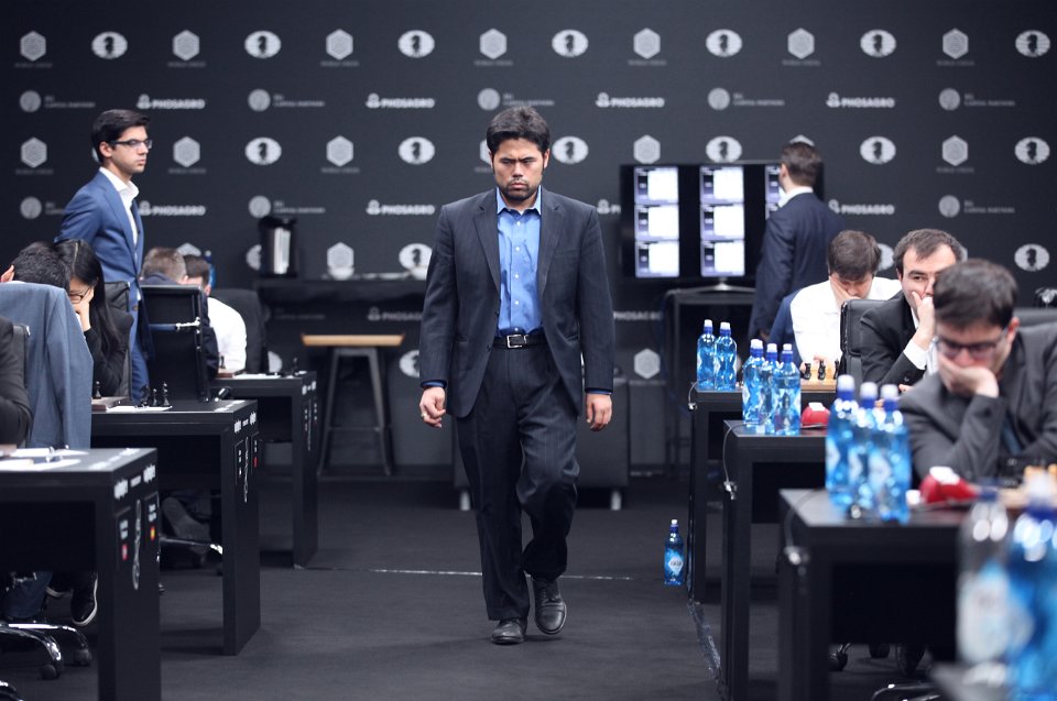 Grand Prix FIDE 2017 Moscou ronde 6 Hikaru Nakamura