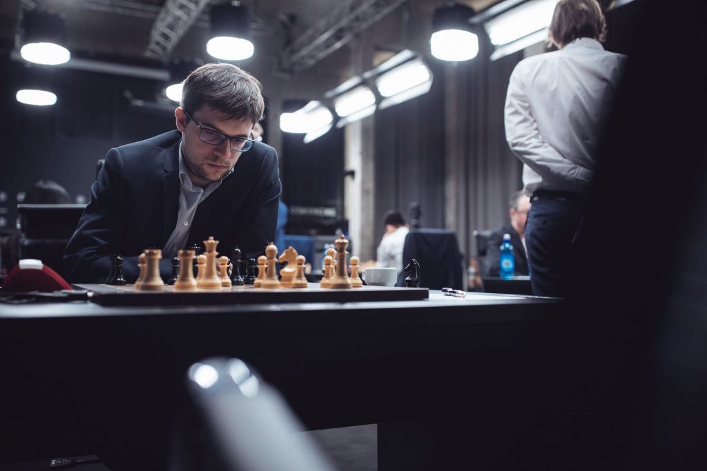 Grand Prix FIDE 2017 Moscou ronde 8 Maxime Vachier-Lagrave