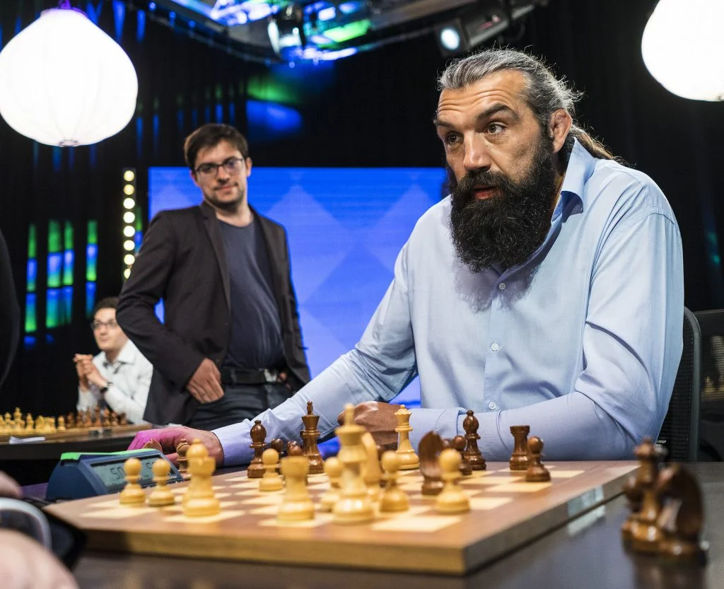 Paris Grand Chess Tour 2017 Sébastien Chabal