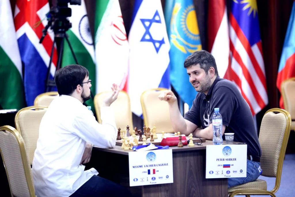 Coupe du Monde d'échecs FIDE 2017 ronde 5 Départages Vachier-Lagrave Svidler