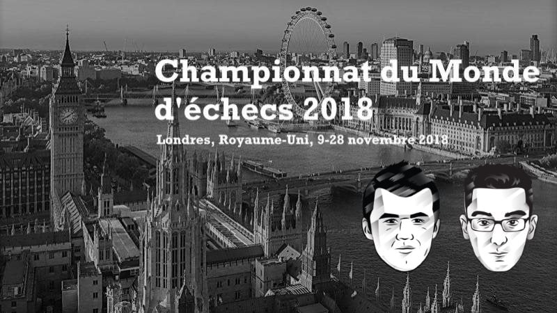 Championnat Monde échecs 2018 Carlsen-Caruana