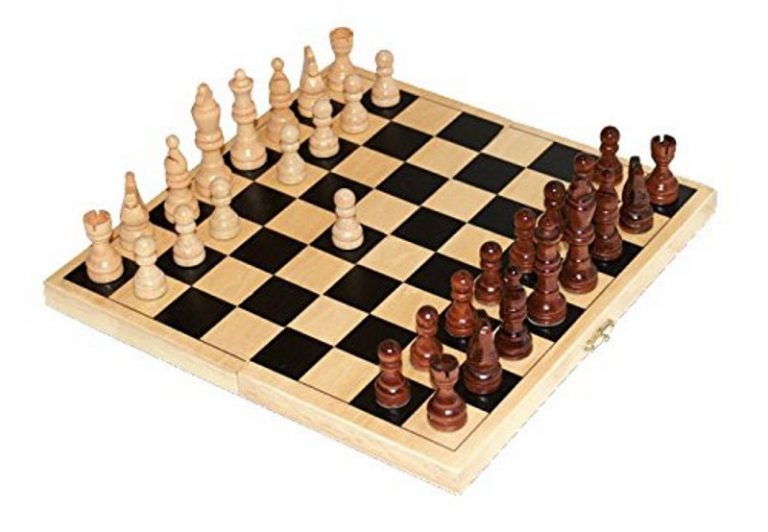 Échiquier Africain Rare En Os Et ébène – 43x43cm, Plateau De Jeu Stratégie, Occasion