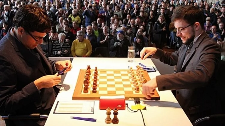 Grenke Chess Classic 2018 ronde 2 Anand-Vachier-Lagrave