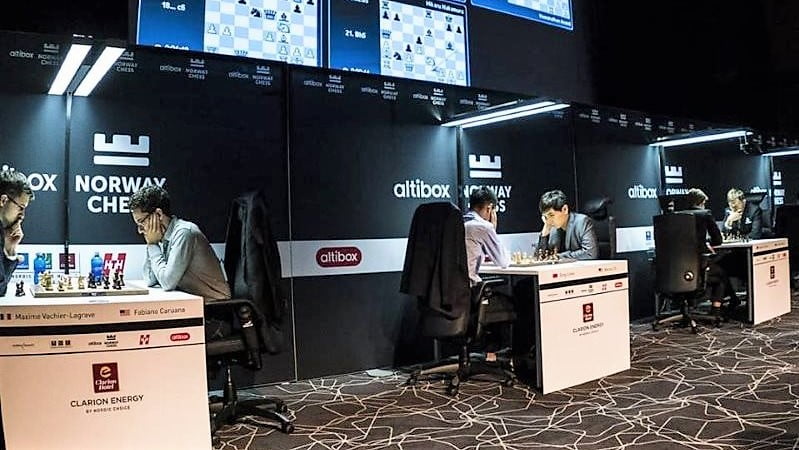 Norway Chess 2018 Blitz appariements