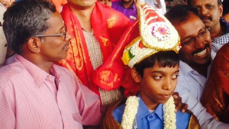 Rameshbabu Praggnanandhaa Grand Maître international