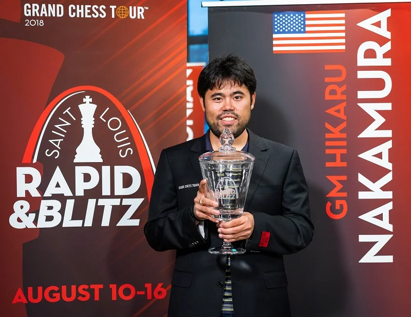 Hikaru Nakamura remporte le Saint-Louis Rapide et Blitz 2018