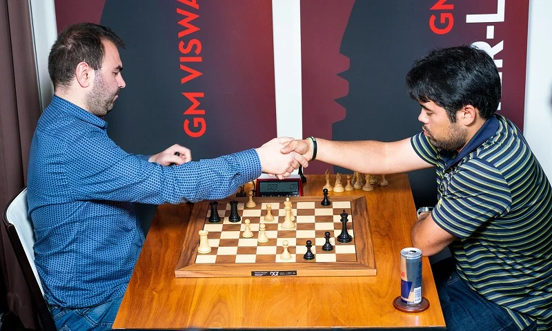 Saint-Louis rapide et blitz 2018 jour 5 Mamedyarov-Nakamura