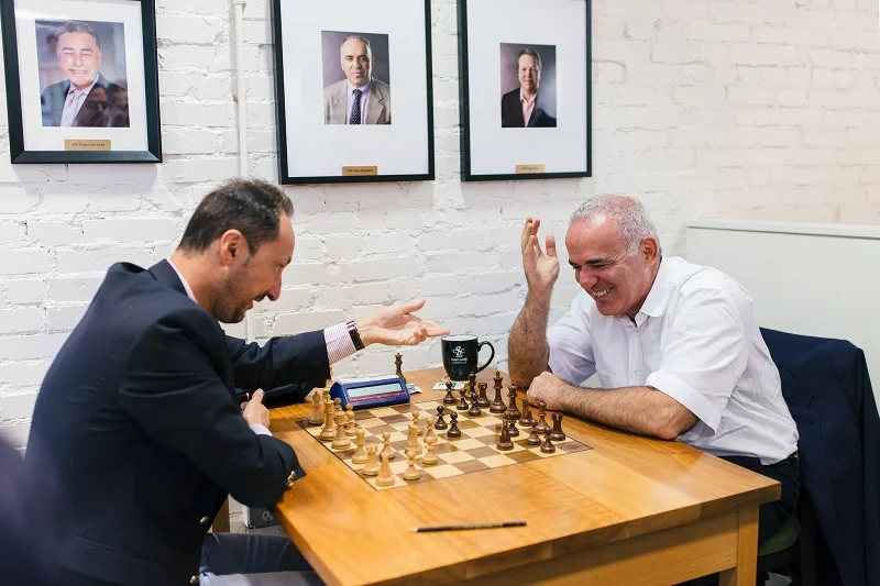 Champions Showdown 2018 Chess 960 Topalov-Kasparov jour 3
