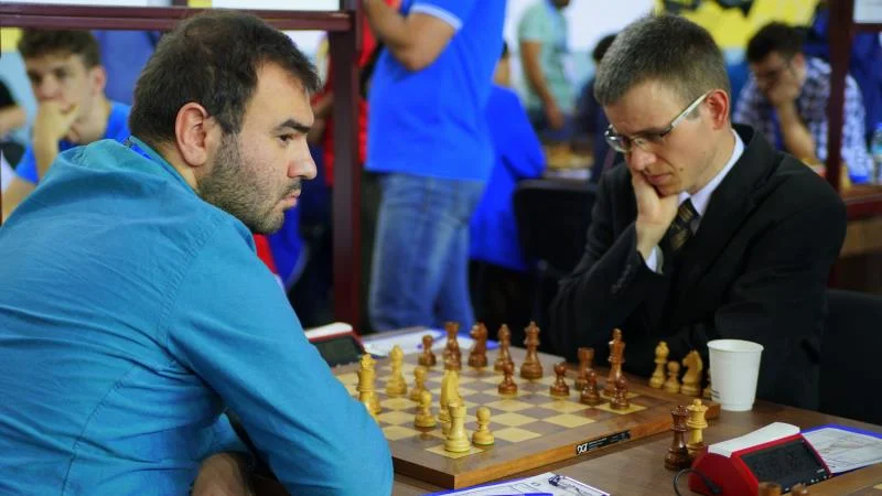 Olympiade d'échecs 2018 ronde 6 Mamedyarov-Navara