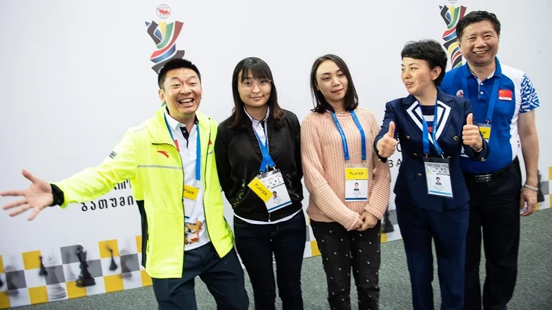 Olympiade d'échecs 2018 Chine double vainqueur