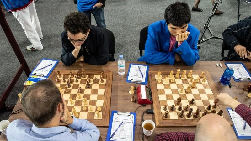 Olympiade d'échecs 2018 ronde 7 Etats-Unis Croatie