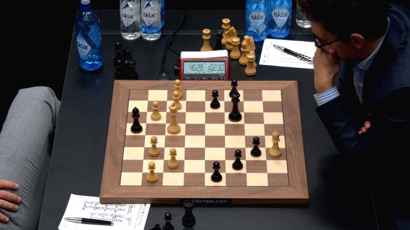 Championnat du Monde d'échecs 2018 partie 11 Caruana finale