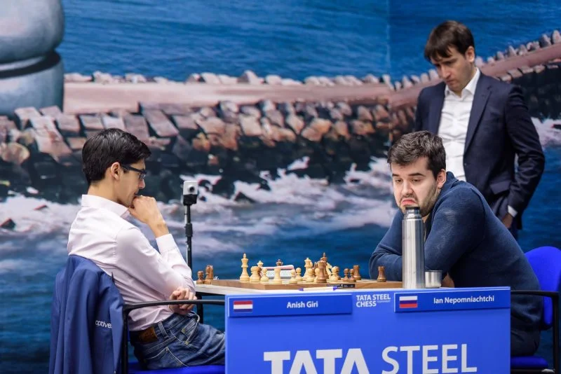 Tata Steel Chess 2019 ronde-1 Giri-Nepomniachtchi