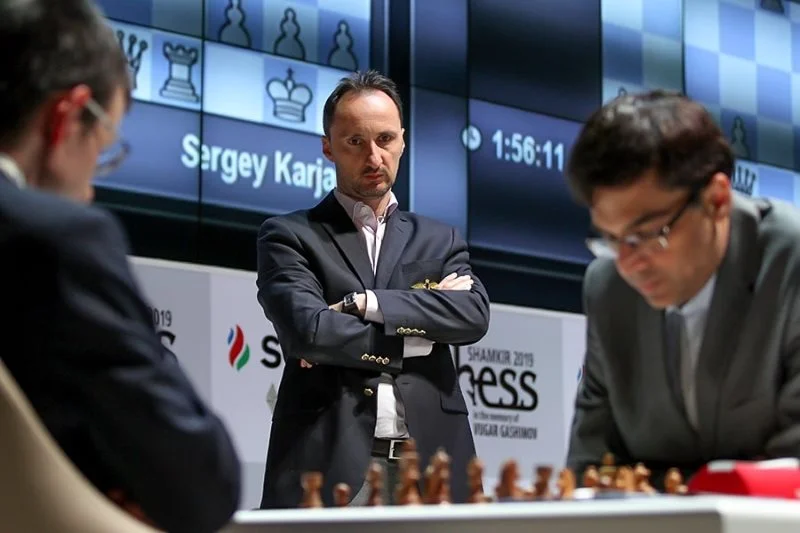 Shamkir Chess 2019 ronde 1 Veselin Topalov