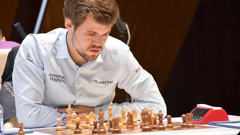 Shamkir Chess 2019 ronde 7 Magnus Carlsen