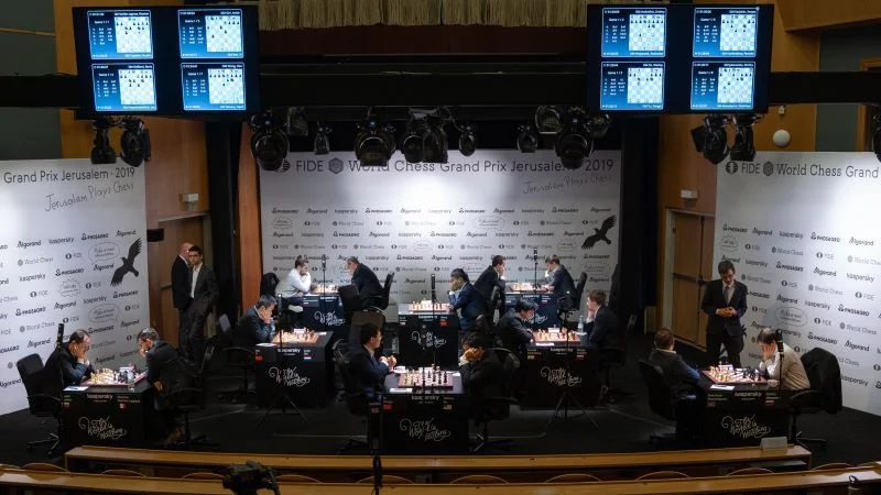 Grand Prix FIDE Jérusalem 2019 ronde 1