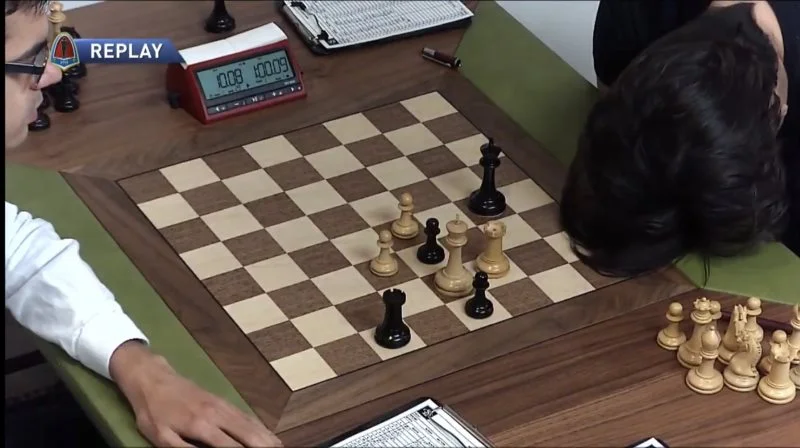Sinquefield Cup 2019 ronde 11 Ian Nepomniachtchi gaffe