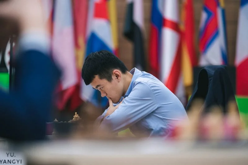 Coupe du Monde d'échecs FIDE 2019 demi-finales partie 1 Liren Ding