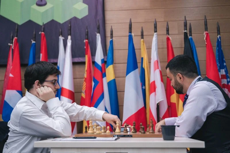 Coupe du Monde d'échecs FIDE 2019 ronde 2 Maxime Vachier-Lagrave