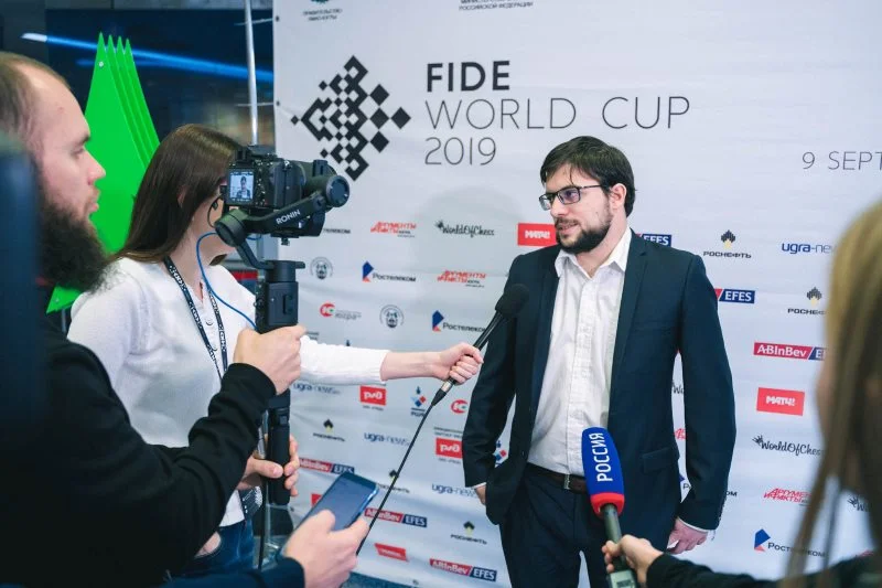Coupe du Monde échecs FIDE 2019 ronde 6 départages Maxime Vachier-Lagrave