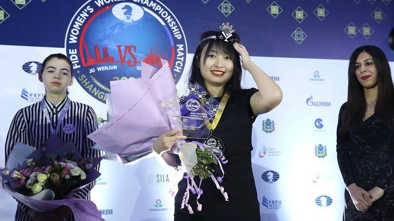 Ju Wenjun Championne du Monde d'échecs 2020