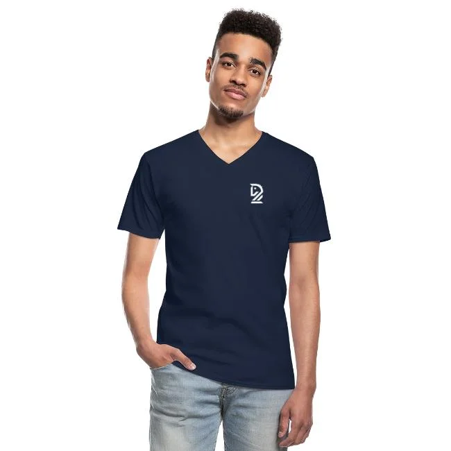 Le Cavalier Blanc - T-shirt col V homme