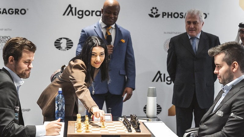 Championnat du Monde échecs 2021 partie 10