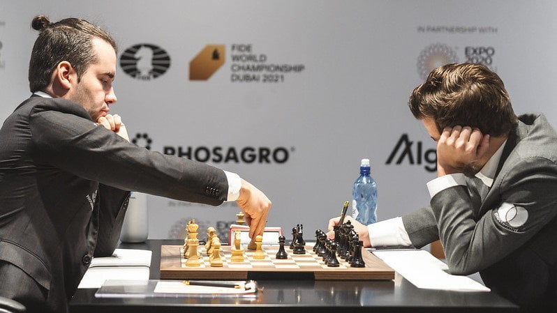 Championnat du monde échecs 2021 partie 7