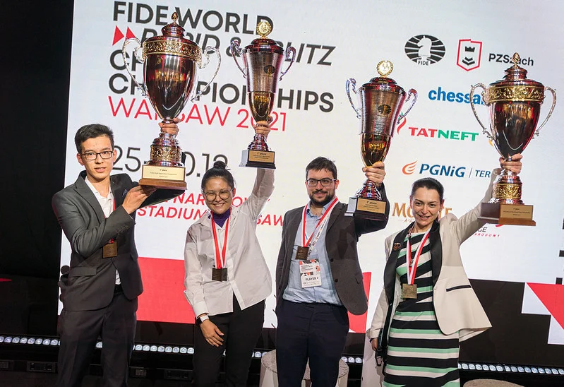 Champions du Monde échecs Rapide Blitz 2021