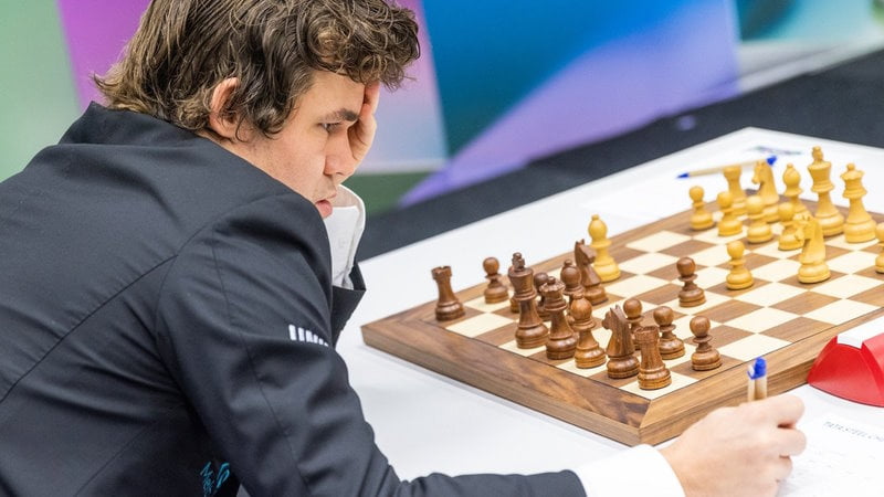 Tata Steel Chess Masters 2023 ronde 10 Magnus Carlsen