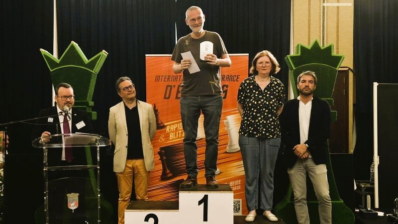 Andrei Shchekachev Champion de France de parties rapides 2023