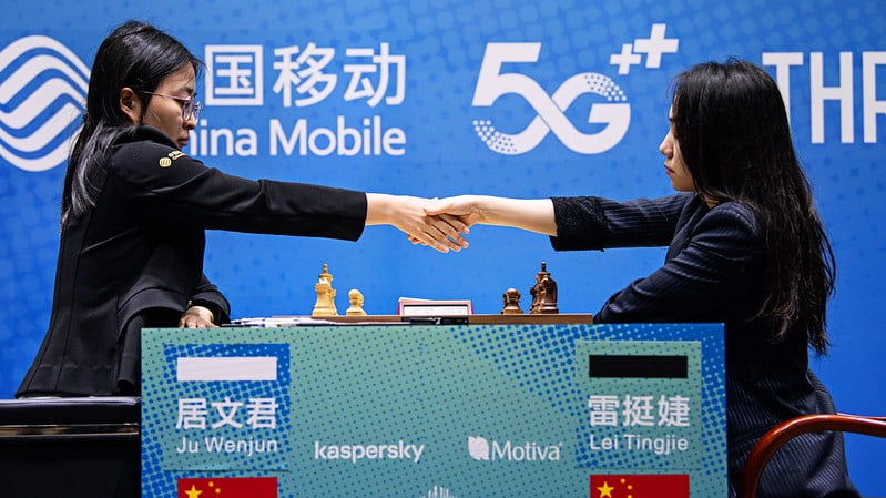 Championnat du Monde d'échecs féminin 2023 partie 2